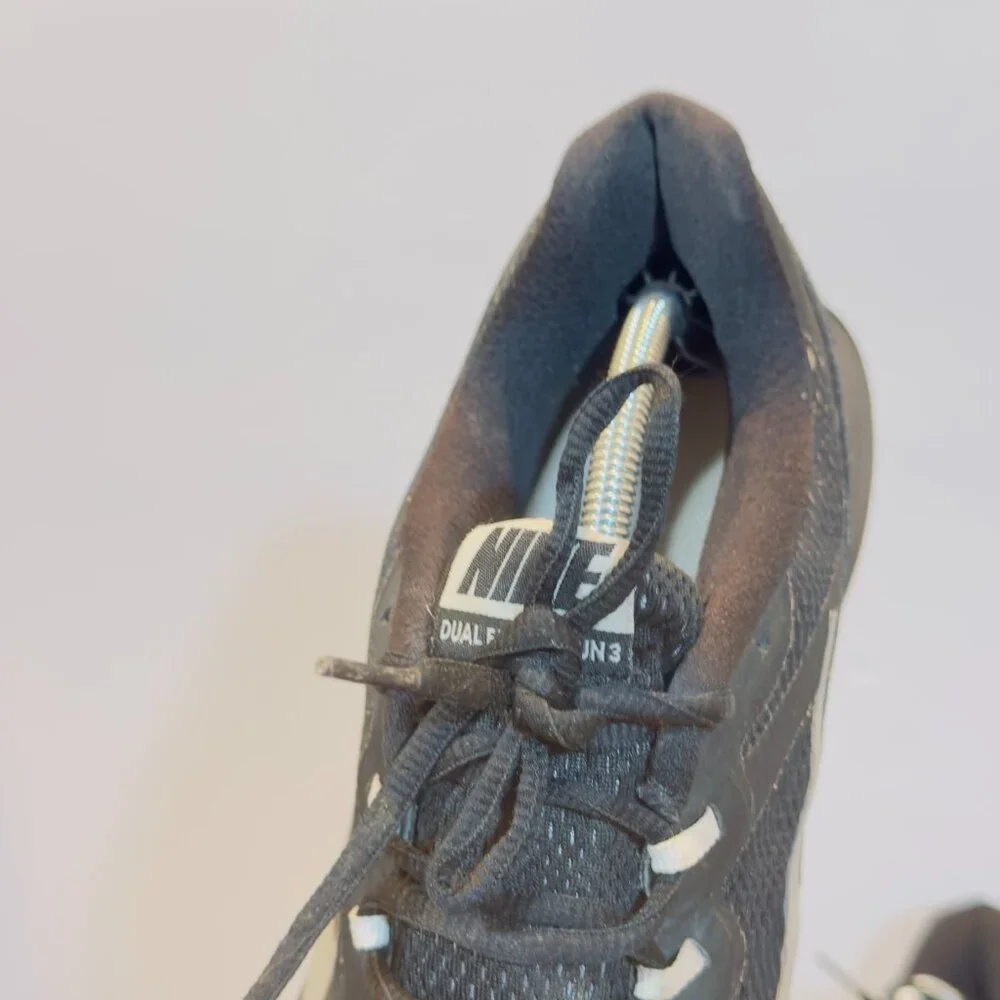 Nike Dual Fusion Run 3 Black Men’s Size 12 Running Athletic Shoes Sneakers - Picture 14 of 16